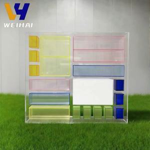 Tùy chỉnh Acrylic nổi tường hiển thị trường hợp màu LEGO minifigure giới thiệu, thiết kế hiện đại (OEM/ODM) - Product Image 2