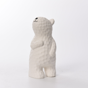 Decorazioni per la Casa Creative, Artigianato Decorativo in Porcellana, Ornamenti Interne Interessanti, Regalo per Ufficio, Statuetta di Orso - Product Image 2