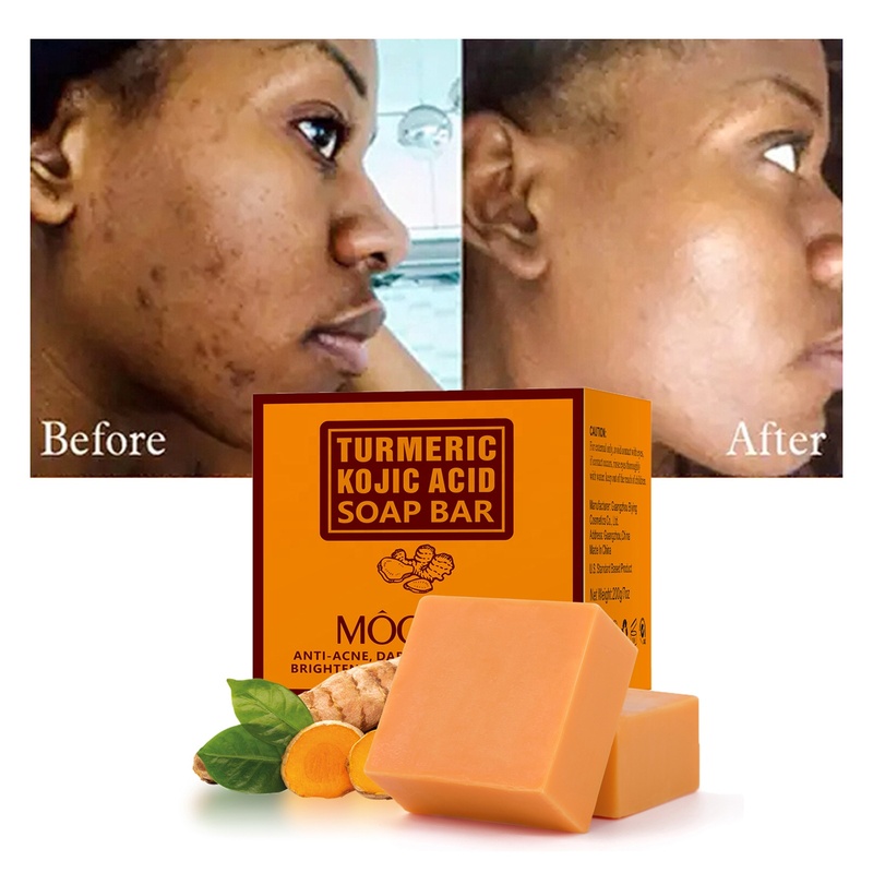 Handmade Glutathopne Whitening Soap Turmeric Koji