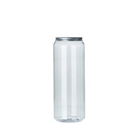Bouteille de boisson transparente en PET de qualité alimentaire pour thé au lait, cola, jus, avec ouverture facile/déchirement facile/scellés en caoutchouc, modèle A7, fabricant