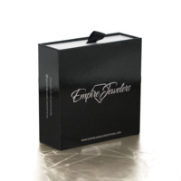 Boîte cadeau rigide à tiroir coulissant personnalisée avec logo, emballage en carton premium pour bijoux, cosmétiques, cadeaux et vente au détail
