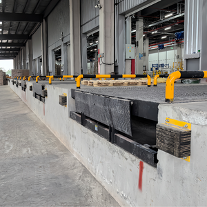 Niveleur de quai fixe chargement et déchargement plate-forme élévatrice rampe quai hydraulique haute acier au manganèse 1350mm - Product Image 5