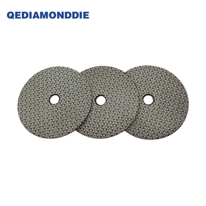 Pads de ponçage flexibles électroplaqués diamantés de 2 et 4 pouces, tampons de polissage diamantés électroplaqués, personnalisation OEM prise en charge pour le marbre - Product Image 4