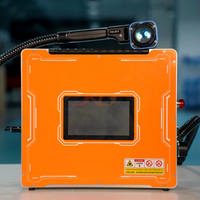 Machine de nettoyage au laser pulsé de 6e génération, refroidie par air, 500W, multi-modes, traitement des surfaces en métal, bois, automobile, aérospatiale