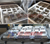 HONGRUN Récipient alimentaire de pulpe jetable de bagasse de canne à sucre de matière première faisant la ligne de production de machine à vendre