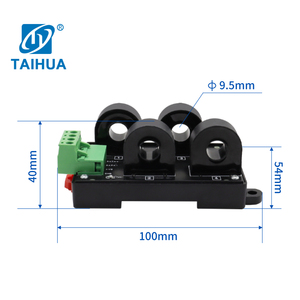 โมดูลรับสัญญาณกระแสไฟฟ้า AC แบบ True RMS 4/8 ช่อง 0-50A RS485 Modbus RTU ติดตั้งบนราง DIN สำหรับการตรวจสอบพลังงานอุตสาหกรรม - Product Image 3