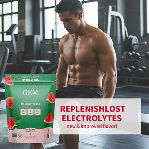 Poudre d'électrolytes naturelle <span class=keywords><strong>sans</strong></span> sucre pour adultes, marque privée, pour régime cétogène, soutien à l'hydratation, fonction musculaire, saveur personnalisée en vrac - Product Image 2