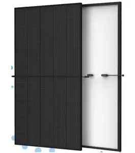 Panel Surya Mono Trina 410W 415W 425W Panel Surya Pv Hitam Penuh dengan Performa Baik