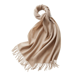 Sz1131 Thanh Lịch Dài Sang Trọng Khăn Rắn Màu 100% <span class=keywords><strong>Alpaca</strong></span> Len Bọc Dệt Fluffy Khăn Choàng Cho Phụ Nữ Của Mùa Đông Ấm Áp Mùa Đông - Product Image 3