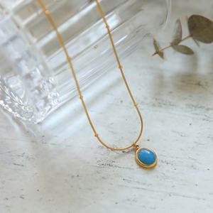 Collar de Joyería de Acero Inoxidable Chapado en Oro para Mujer, Sin Deslustre, Venta al por Mayor, Moda 2024 - Product Image 2