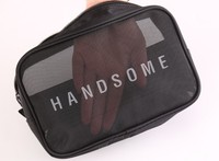 Trousse de maquillage transparente, petite sacoche de voyage de détail ou mallette à maquillage pour femmes, pochette de rangement et trousse de toilette beauté