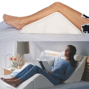 Super Soft Relax Bed Wedge <strong>Pillow</strong> <strong>Triangle</strong> Shape for Back Leg Rest TV Reading <strong>Pillow</strong> - Product Image 1