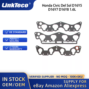 ชุดปะเก็นฝาสูบ Linkteco แบบ MLS สำหรับรถยนต์ฮอนด้า ซีวิค เดลโซล เครื่องยนต์ D16Y5 D16Y7 <span class=keywords><strong>D16Y8</strong></span> 1.6 ลิตร L4 เบนซิน SOHC ปี 1996-2000 รุ่น HS9915PT1 06110PDFE00 52166200 - Product Image 6