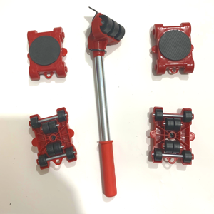 TIANMA - Herramienta para Mover Objetos Pesados con Estructura Cerrada <span class=keywords><strong>de</strong></span> Cuatro <span class=keywords><strong>Ruedas</strong></span>, Fácil <span class=keywords><strong>de</strong></span> Usar para Mover Muebles, con Cinco <span class=keywords><strong>Ruedas</strong></span> - Product Image 4