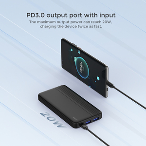 Bluetimes Power Bank 10000mah banque d'alimentation personnalisée d'origine prix d'usine Bancos De Potencia petites banques d'alimentation minces - Product Image 4