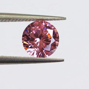 <span class=keywords><strong>Precio</strong></span> al por mayor Moissanite Diamantes Piedra 1 quilate Corte <span class=keywords><strong>brillante</strong></span> Color Rosa VVS Moissanite Piedra preciosa suelta para la fabricación de joyas - Product Image 1
