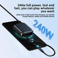 Câble de charge rapide rétractable USB Type-C vers Type-C 240W pour téléphone portable, tablette, voiture