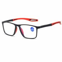 Lunettes de lecture anti-lumière bleue pour hommes et femmes, monture optique TR90, de 0 à +4.0