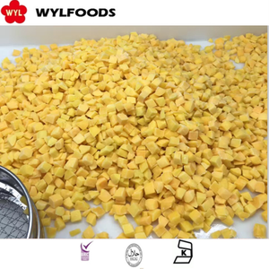 Di alta qualità autentico cinese congelato <span class=keywords><strong>pesche</strong></span> OEM IQF giallo pesca dadi alla rinfusa imballaggio a basso prezzo per i mercati - Product Image 2