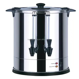 Yüksek kaliteli ticari çay makinesi Urn su kazanı paslanmaz çelik çay kazanı