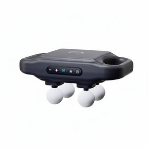 Pistolet de massage à 4 têtes Masseur de dos portable avec télécommande pour soulager les muscles du corps entier - Product Image 1