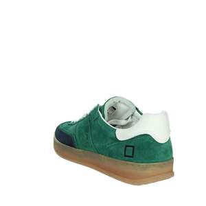 D.A.T.E. Zapatillas Deportivas para Hombre M411-SL-CO-BO, Lona Verde, Estilo Moderno - Product Image 2
