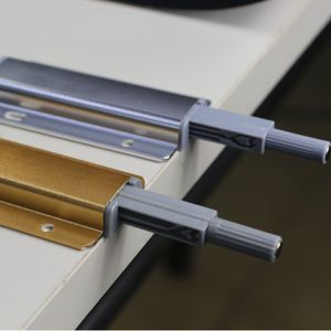 Safety Double Rebound Pressure soft colse <b>lock</b> Push Open kitchen <b>cabinet</b> Door Magnetic Touch Latch - Product Image 5