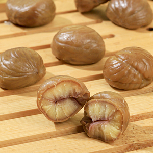 Snack di Castagne Cinesi Dolci Biologiche Professionali in Confezione Sacchetto con Certificato Halal Pronte da Mangiare - Product Image 1