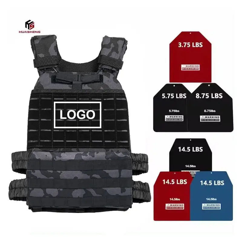 OEM Hot Sale Tactical Vest Laser Cut Molle Combat Assault Weight Plate Carrier Vest
