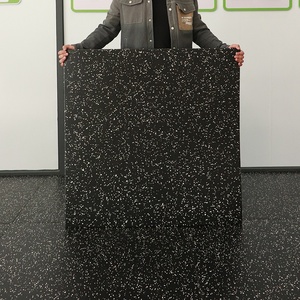 Tấm lót sàn cao su chất lượng cao cho phòng tập thể dục, độ dốc cao su dành cho khu vực tập tạ - Product Image 2