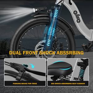 <span class=keywords><strong>Tricycle</strong></span> électrique Qlife Triker à 3 roues pour <span class=keywords><strong>adultes</strong></span> avec panier de rangement - Product Image 4