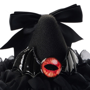 Halloween Cosplay Black Witch Lolita Hair Clip Accesorios Demon Eyeballs Bat Wings Veil Top Hat <span class=keywords><strong>para</strong></span> Festival Party Props - Product Image 4
