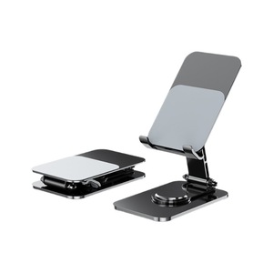 Soporte giratorio de metal para teléfono móvil de 360 grados Aleación portátil plegable creativa de escritorio - Product Image 5
