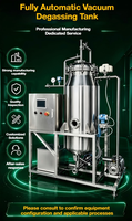 Machine de dégazage continu sur mesure, cuve de dégazage sous vide