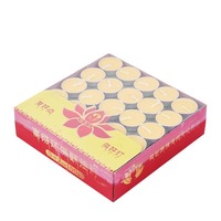 Bougies décoratives artisanales en cire de soja non toxique de haute qualité en forme de fleur pour la maison, lampes à beurre à combustion longue durée (20-40 heures) - Vente en gros