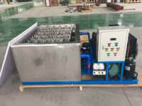 Bloc de machine à glace commerciale 1ton/24hr réservoir de saumure de glace de bloc