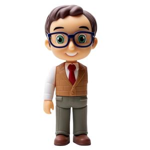 Personnage de dessin animé personnalisé en usine modè<span class=keywords><strong>le</strong></span> poupée jouet PVC Action Figurine pour Simulation enseignant médecin travailleur Chef Police - Product Image 2