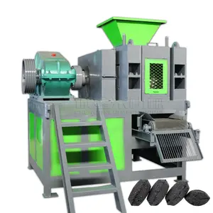 Bbq barbecue timber ash production line forming maker charcoal bricket press making briquette machines price