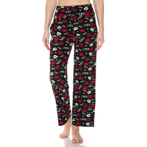 Pantaloni da salotto Unisex con stampa Allover con stampa personalizzata pantaloni da salotto con coulisse con tasche pantaloni larghi del pigiama - Product Image 4