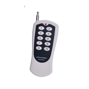 Không thấm nước Hot Bán nhà máy dài phạm vi không dây <span class=keywords><strong>RF</strong></span> cố định Mã <span class=keywords><strong>12</strong></span> nút học tập sao chép cán mã điều khiển từ xa - Product Image 1