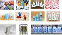 Máquina de serigrafía de botella de vidrio con contenedor de plástico Manual semiautomático de alta calidad S250
