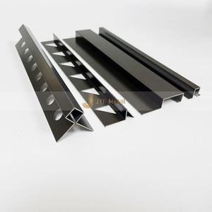 Profils décoratifs en métal LL272, forme en Q, couleur or, acier inoxydable, durable, étanche, bordure de carrelage, profil de carrelage en céramique, sol - Product Image 6