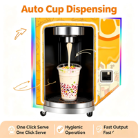 Máquina Expendedora Inteligente de Smoothies Comerciales con Compartimentos de Almacenamiento de Materia Prima