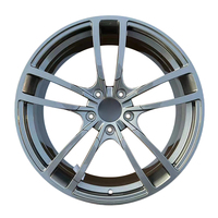 20-22 pouces T6061 Jantes en alliage d'aluminium forgé 5x130 5 trous noir mat pour Porsche Macan Cayenne Passagers Jantes de voiture 35mm