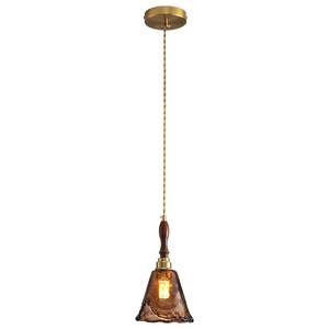 Lampu Samping Tempat Tidur Gaya Cina, Liontin Pelindung Mata, Retro dan Berkesan, Dekorasi Bar, Dekorasi Aula Masuk - Product Image 5