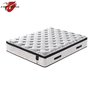 فندق سرير النوم ملكة حجم الألوة فيرا هلام التبريد فراش فوم الذاكرة توبر - Product Image 1