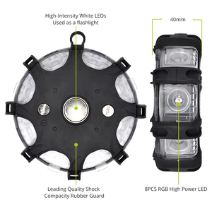 Best Verkopende <span class=keywords><strong>Usb</strong></span> Oplaadbare Led Fakkels Sequentieel Gesynchroniseerd Wegverkeerslicht Hoge Zichtbaarheid Voor Veilig Navigatie Plastic - Product Image 3