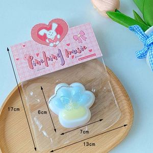 Cute Plastic Decompress Sensory Cat Claw Pinch Toy for Children Slow <b>Rebound</b> Squeeze Toy with Silicone Pressure Relief - Product Image 4