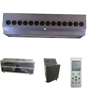 Équipement de concert écran de brouillard Machine scène 3d événement mariage DJ Club YS télécommande 12 mois, 1 an 3000W gris/blanc CE/ROHS