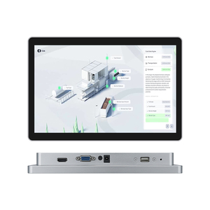 Moniteur industriel robuste de 12,1, 15, 17 et 19 pouces avec écran tactile -20~60°C, large plage de température, étanche IP65, sans ventilateur, écran LCD mural - Product Image 1